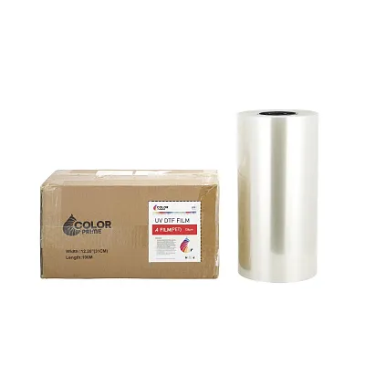 Плёнки Color Prime UV DTF Film A и B 31 см x 100 м для UV DTF-печати