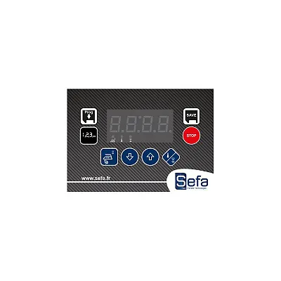 Термопресс SEFA ClamPlus 40x50 (откидной, автооткрытие, сенсорная панель)